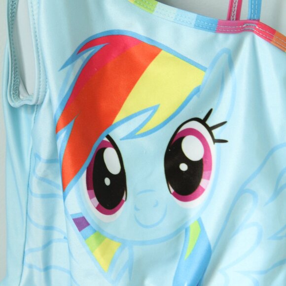 🍁5/$25🎃 My Little Pony Size 6 Bathing Suit - Picture 3 of 3
